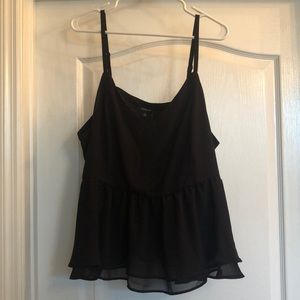 NWT Torrid Size 3 black crop top